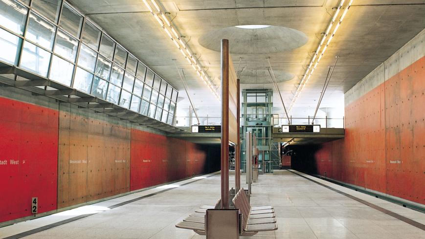 U-Bahnhof Messestadt Ost, Foto Baureferat