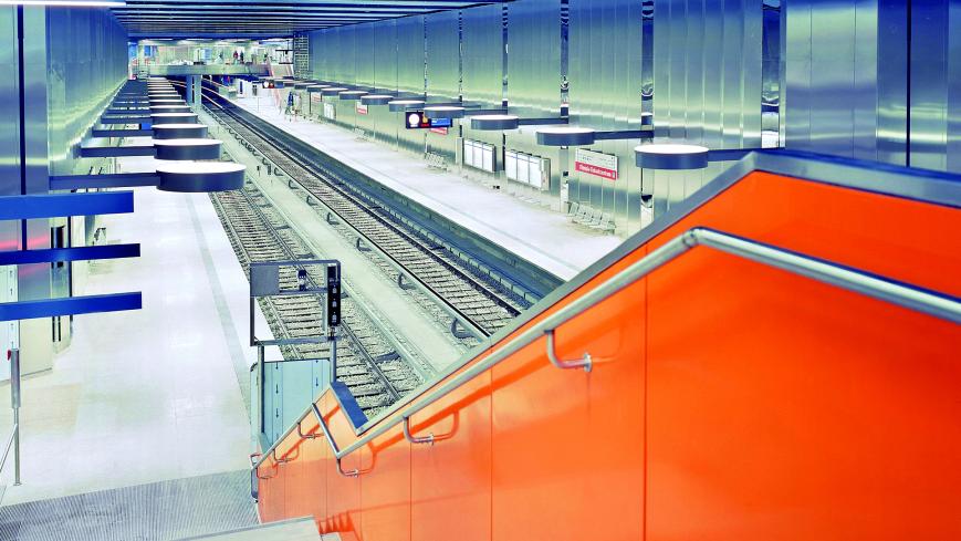 U-Bahnhof Olympiaeinkaufszentrum; Quelle: Arch. Büro Betz /Baureferat
