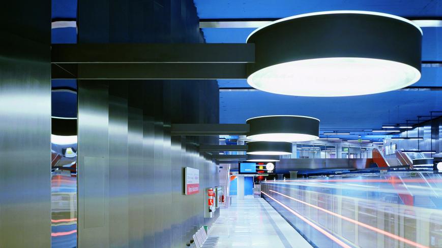 U-Bahnhof Olympia Einkaufszentrum; Quelle: Arch. Büro Betz / Baureferat