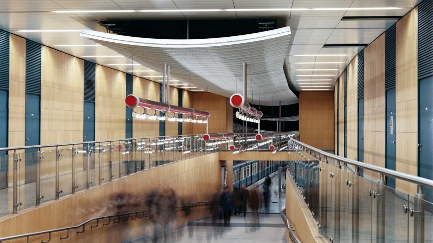 U-Bahnhof Mangfallplatz, Foto: Baureferat U-Bahnhof Mangfallplatz, Foto: Baureferat