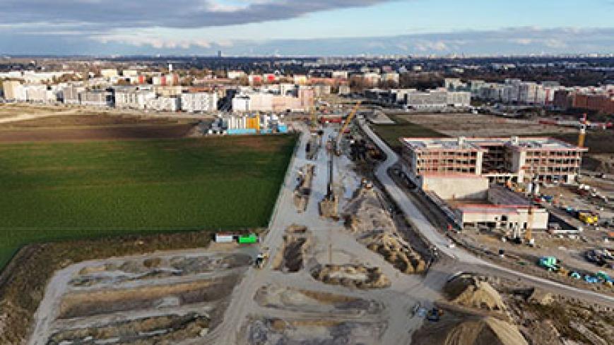 VHM Freiham Luftbild Dezember 2025; Teaserbild, Quelle: Baurefrat