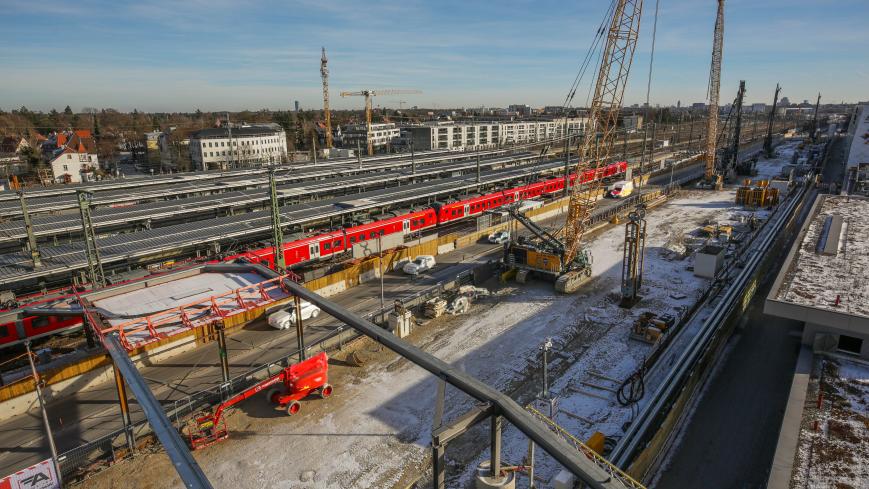 Baustelle Pasing; Januar 2026; Quelle: Baureferat/Panterra