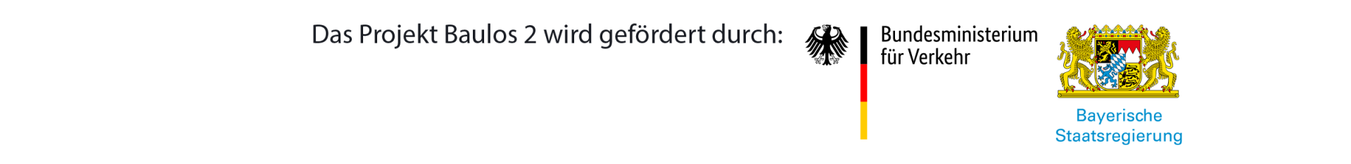 Logos der Fördermittelgeber für Baulos 2; Bundund Land
